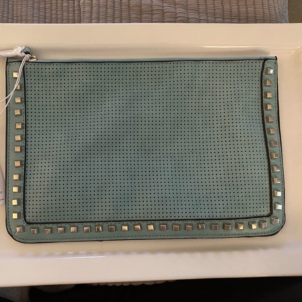Summer & Rose Light Blue Clutch